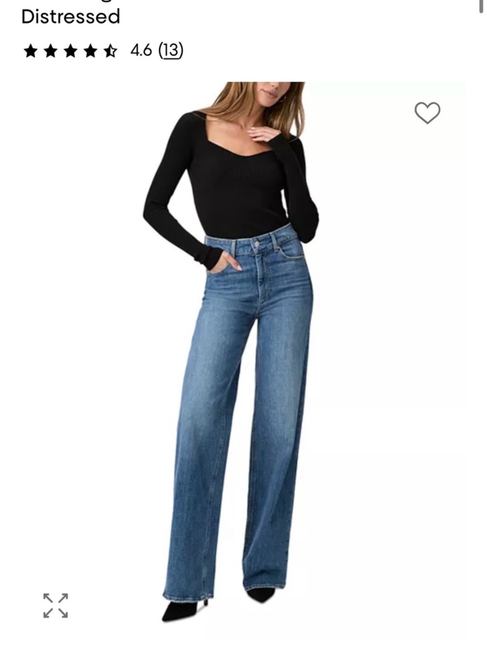 Paige Sasha Jeans, size 24
